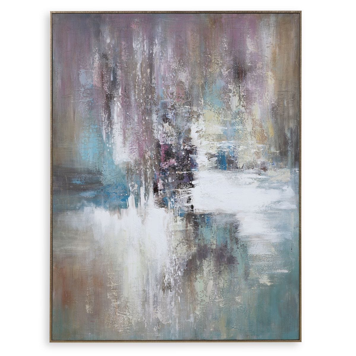 Elevation Hand Painted Canvas - bold and creative art for unique interior décor | Image 1 | InSTYLE Home & Rugs