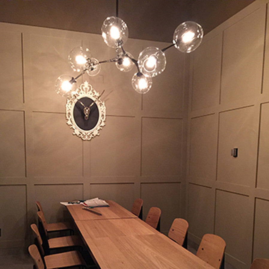 Linda Chandeliar 9 Globes - 16-L0038-8G | InSTYLE Home & Rugs