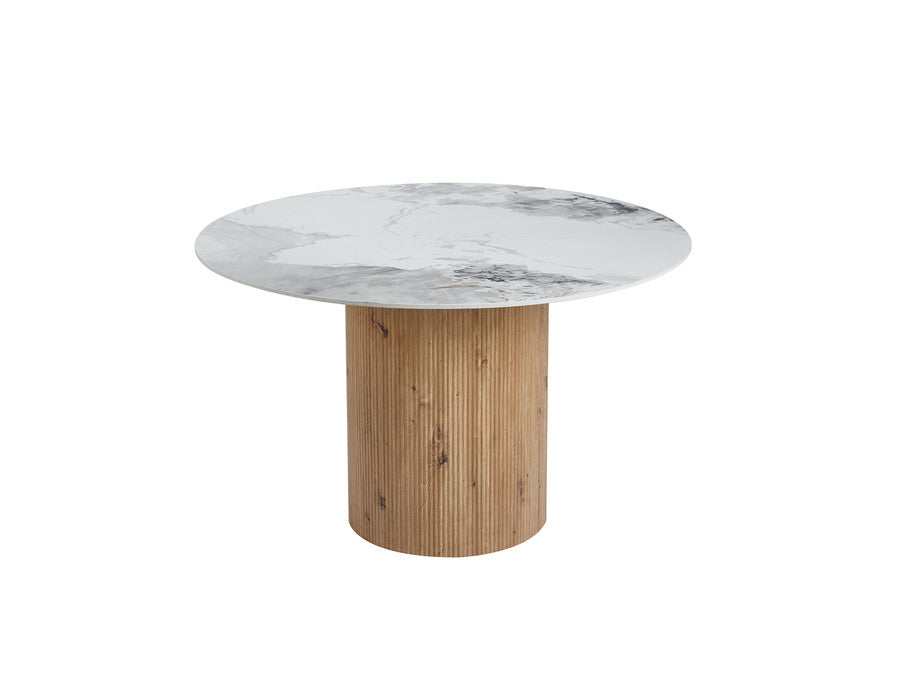 Roman Dining Table with Ceramic Top - stylish dining tables for gatherings | Image 1 | InSTYLE Home & Rugs