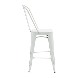 Rochelle Stool with Back | Image 1 | InSTYLE Home & Rugs