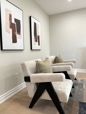 Pierre Fabric Arm Lounge - ideal for living rooms, lounges, and patios | Image 2 | InSTYLE Home & Rugs