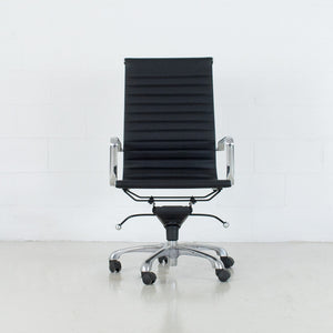 Office Chair Leatherette Seat Black | Image 4 | InSTYLE Home & Rugs