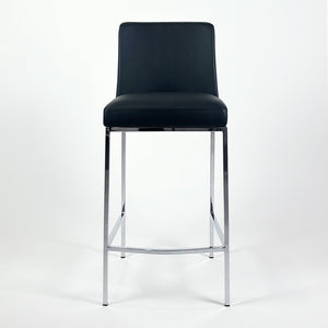 Celine Stool With Chrome Base - 16-N1057CCH-1051 | InSTYLE Home & Rugs