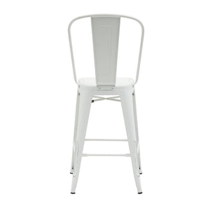 Rochelle Stool with Back | Image 2 | InSTYLE Home & Rugs