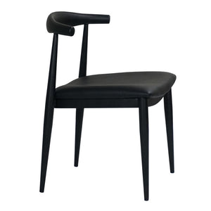 Hans Stackable Chair - 16-N0242BK | InSTYLE Home & Rugs