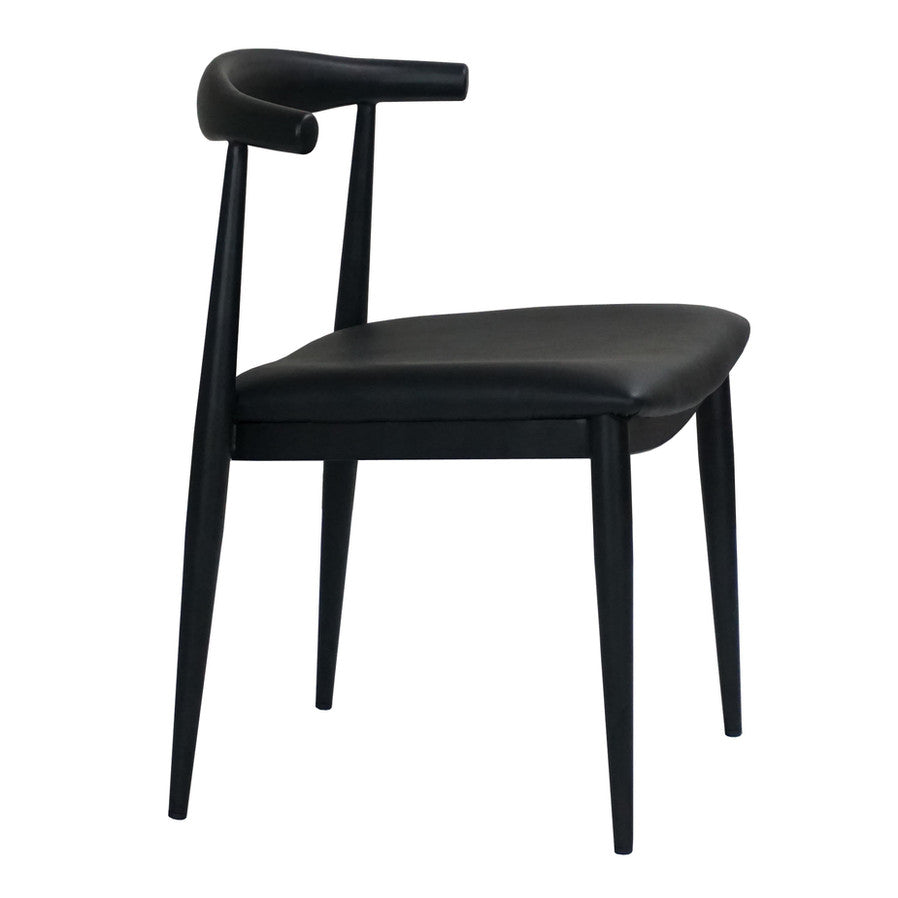 Hans Stackable Chair - 16-N0242BK | InSTYLE Home & Rugs