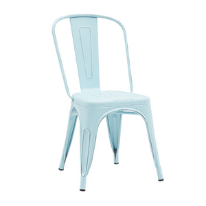 Rochelle Stackable Chair - 16-N0085WTBK | InSTYLE Home & Rugs
