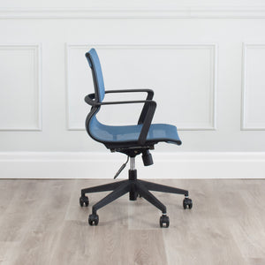Nylon Office Chair with Mesh Seat | Image 6 | InSTYLE Home & Rugs