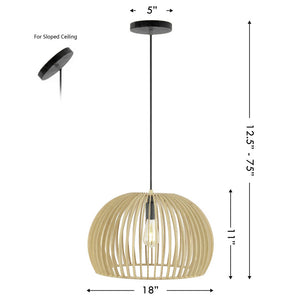 Flute Pendant Light E | Image 1 | InSTYLE Home & Rugs