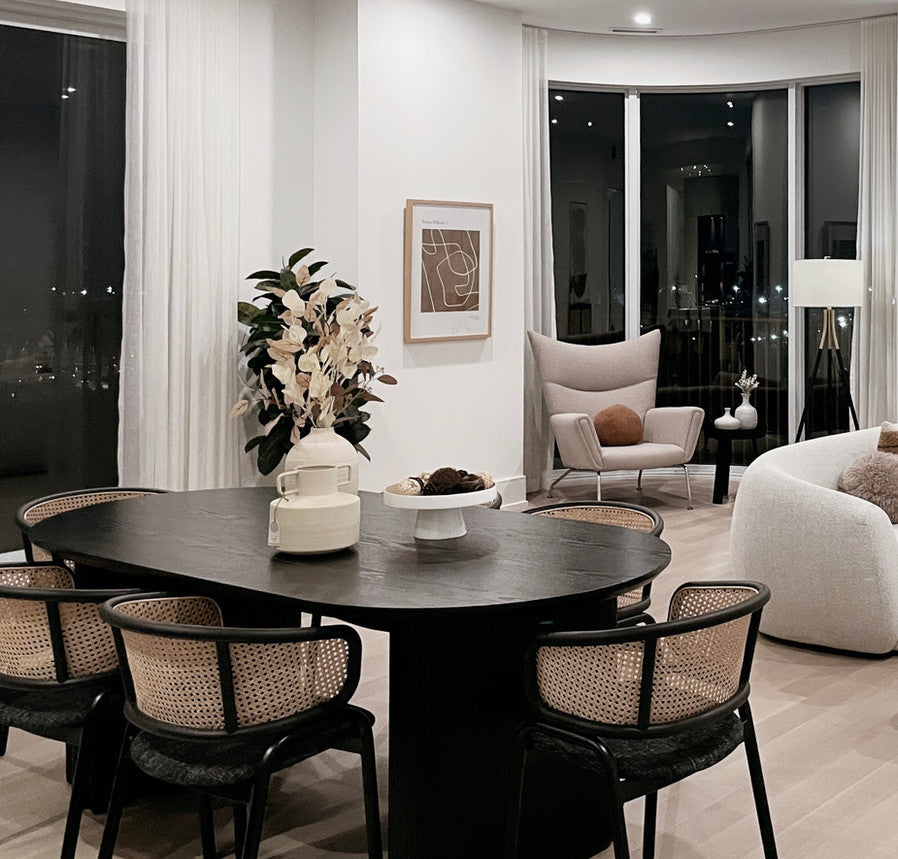 Welsh Oval Dining Table - stylish dining tables for gatherings | Image 3 | InSTYLE Home & Rugs