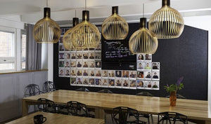 Flute Pendant Light C - 16-L0049C-WT | InSTYLE Home & Rugs