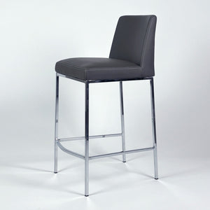 Celine Stool With Chrome Base - 16-N1057CCH-091A | InSTYLE Home & Rugs