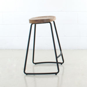 Saddle Stool - available in various heights | Image 3 | InSTYLE Home & Rugs