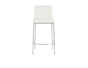 Celine Stool With Chrome Base - compact and stylish design | Image 11 | InSTYLE Home & Rugs