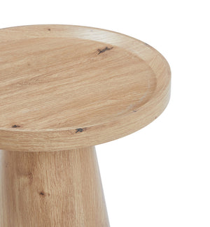 Troy Side Table - perfect for holding drinks, decor, or lamps | Image 1 | InSTYLE Home & Rugs