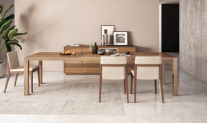 Fly 82'' Large Extendable Wooden Table - space-saving extendable tables for every occasion | Image 3 | InSTYLE Home & Rugs