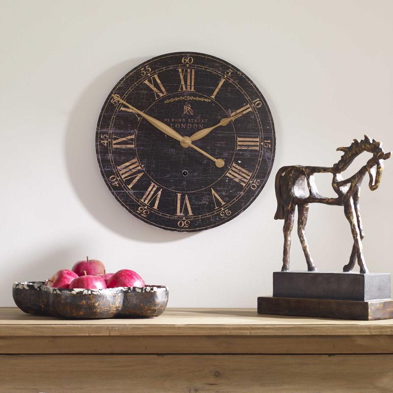 Bond Street 18" Wall Clock - | Image 1 | InSTYLE Home & Rugs