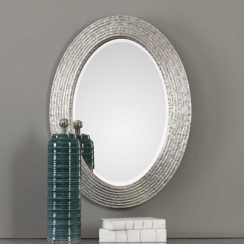 Conder Oval Mirror - full-length mirror for creating the illusion of space and light | Image 1 | InSTYLE Home & Rugs