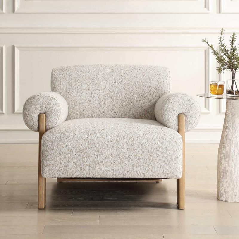 Juncture Accent Chair - modern accent chair with comfortable cushioning and sleek design | Image 1 | InSTYLE Home & Rugs