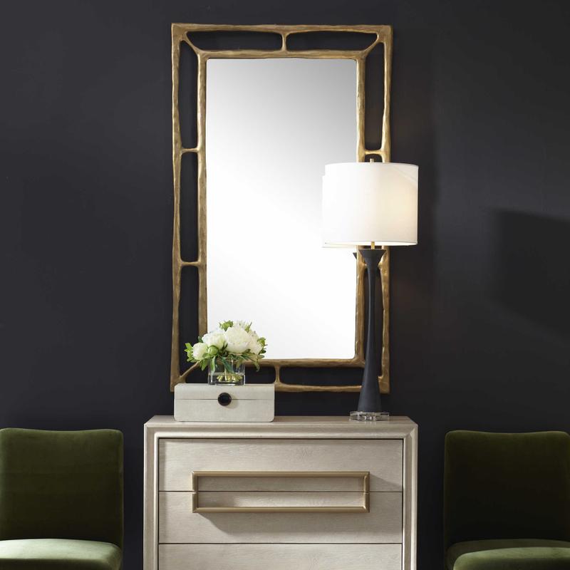 Felix Rectangle Mirror - perfect for enhancing light and creating a sense of space | Image 1 | InSTYLE Home & Rugs