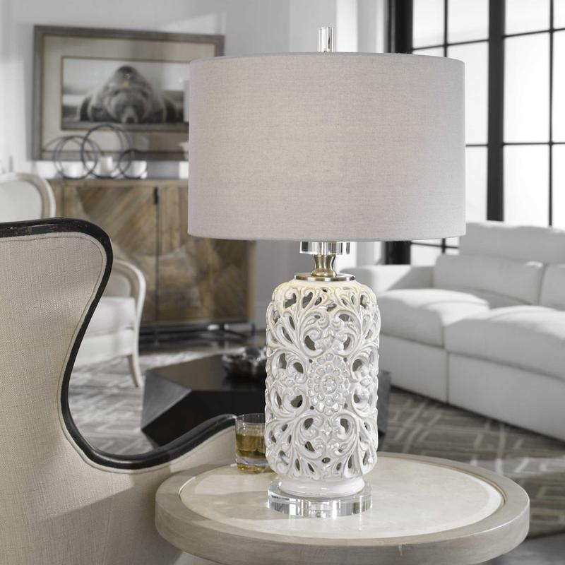 Dahlina Table Lamp - contemporary lamps for stylish lighting solutions | Image 1 | InSTYLE Home & Rugs