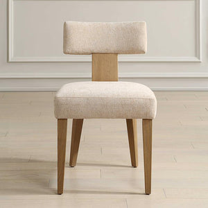 Elysian Dining Chair, Sand, 2 Per Box, Priced Each - elegant seating for dining areas | Image 1 | InSTYLE Home & Rugs