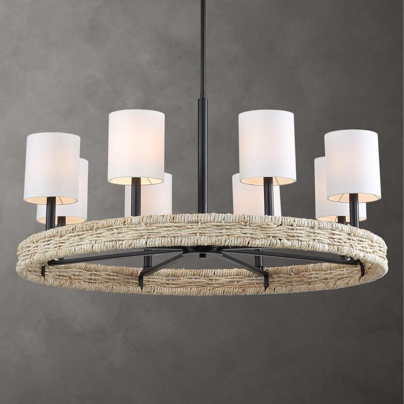 Faiyam, 8 Lt Chandelier - elegant chandeliers for interiors | Image 1 | InSTYLE Home & Rugs