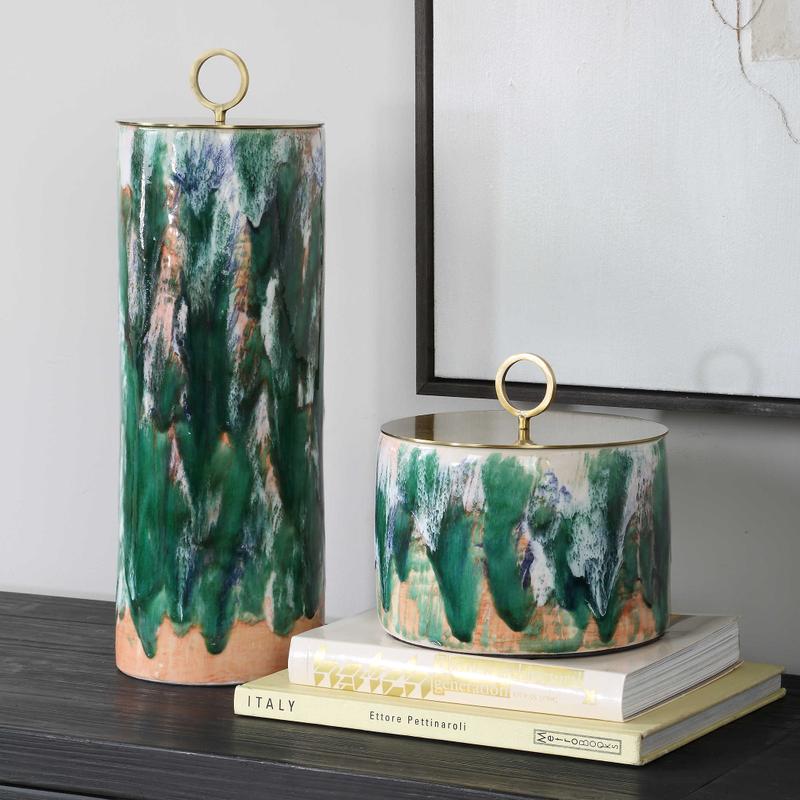 Sylvie Containers, S/2 - decor accents and accessories for every room | Image 1 | InSTYLE Home & Rugs