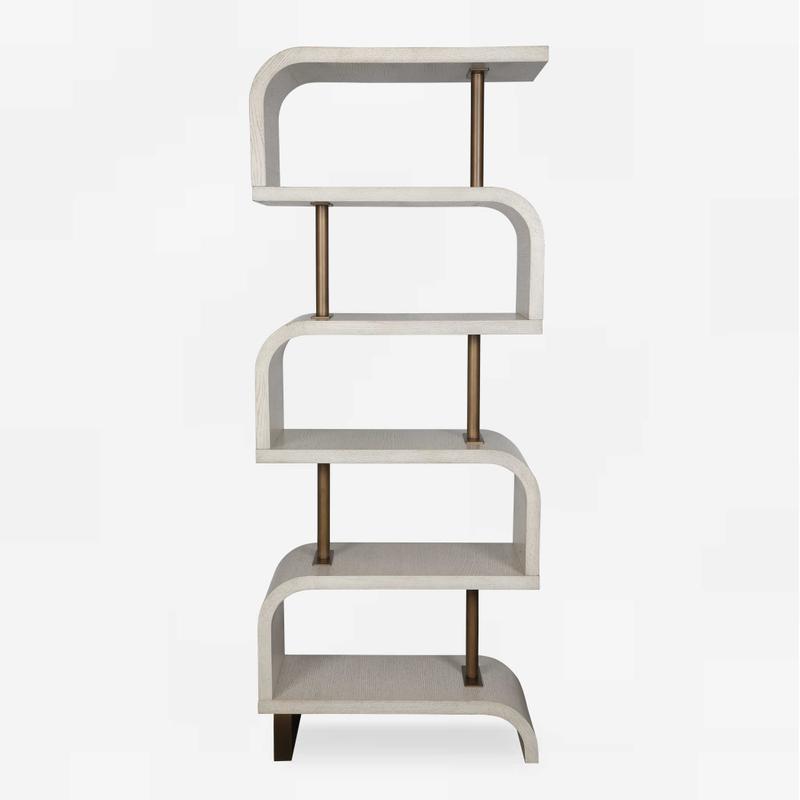 Bia Etagere, White - modern etagere for displaying decor and accessories | Image 1 | InSTYLE Home & Rugs