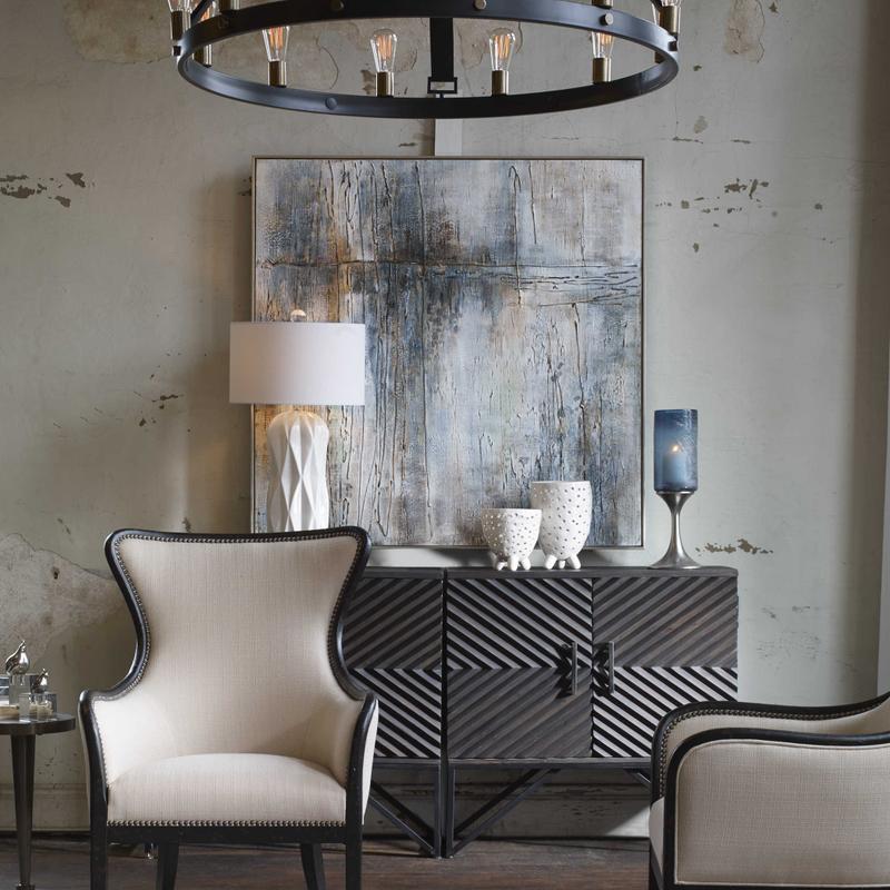 Open Seas Hand Painted Canvas - timeless artwork that brings character to any space | Image 1 | InSTYLE Home & Rugs