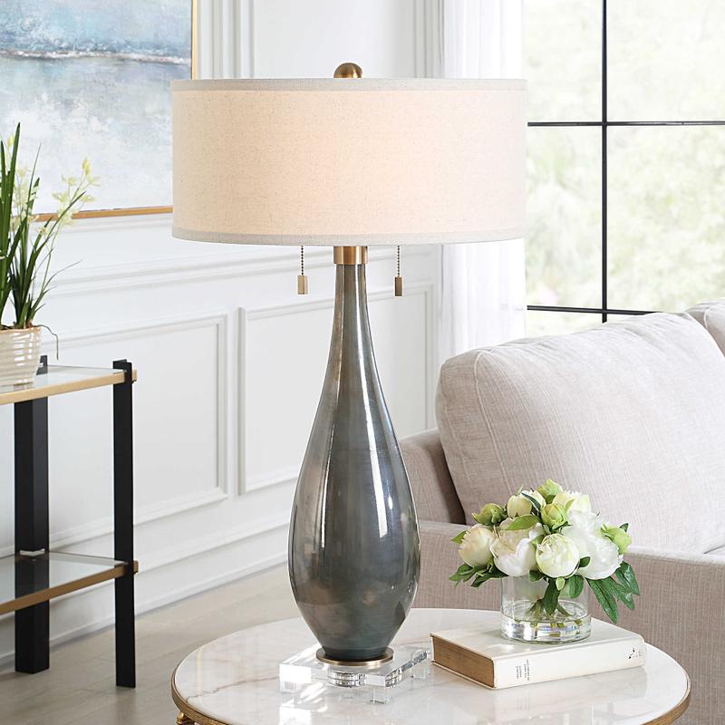Cardoni Table Lamp, Bronze - contemporary lamps for stylish lighting solutions | Image 1 | InSTYLE Home & Rugs