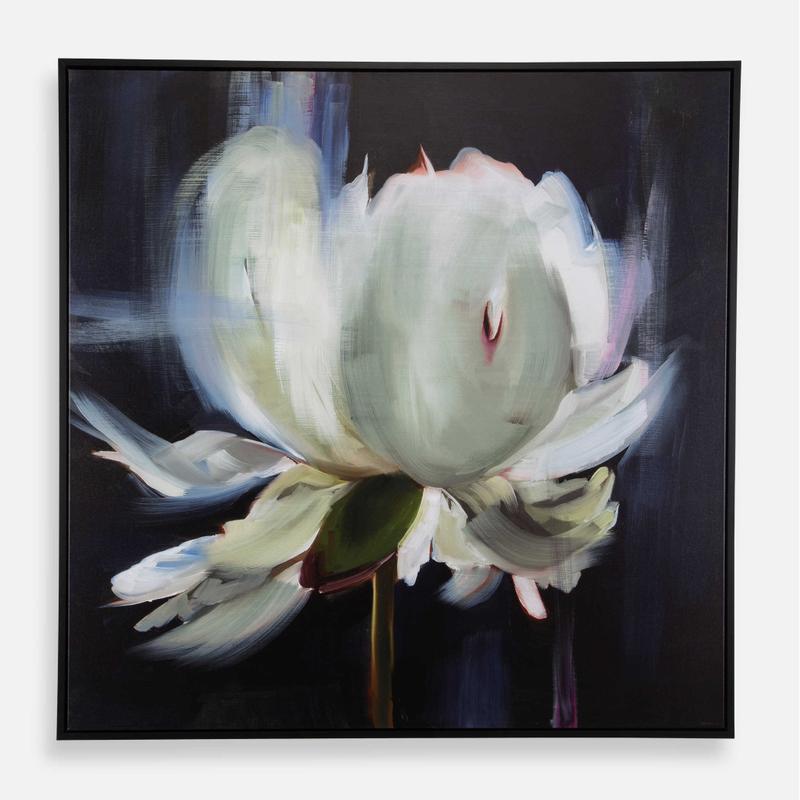 Peony Framed Canvas - bold and creative art for unique interior décor | Image 1 | InSTYLE Home & Rugs