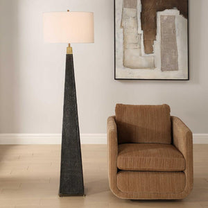 Lathey Floor Lamp - elegant lamps to enhance your room ambiance | Image 4 | InSTYLE Home & Rugs
