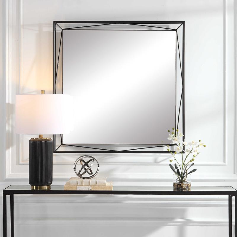 Entangled Square Mirror - full-length mirror for creating the illusion of space and light | Image 1 | InSTYLE Home & Rugs