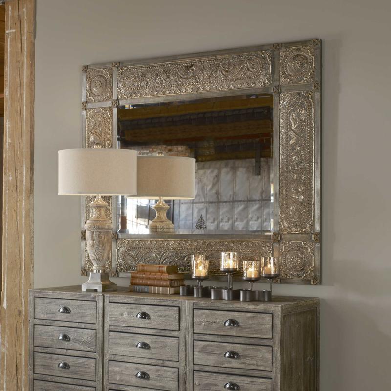Harvest Serenity Mirror - elegant mirror for adding style and light to any room | Image 1 | InSTYLE Home & Rugs