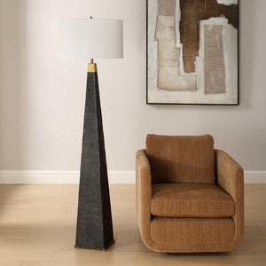 Lathey Floor Lamp - elegant lamps to enhance your room ambiance | Image 3 | InSTYLE Home & Rugs