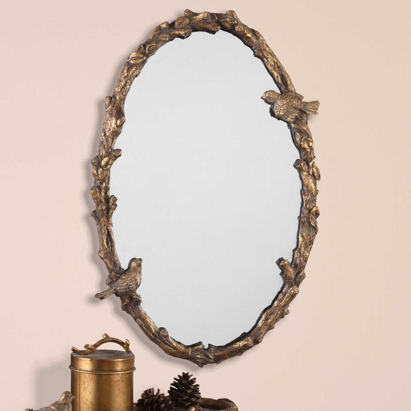 Paza Oval Mirror - full-length mirror for creating the illusion of space and light | Image 1 | InSTYLE Home & Rugs