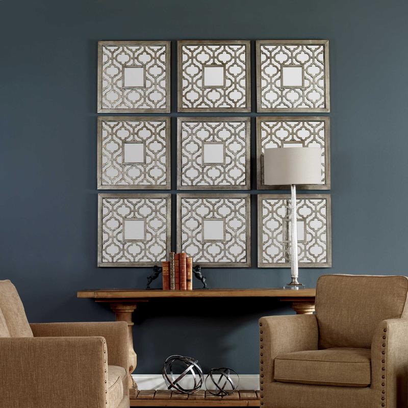Sorbolo Mirrored Wall Decor, S/2 - transform your walls with stylish wall decor | Image 1 | InSTYLE Home & Rugs