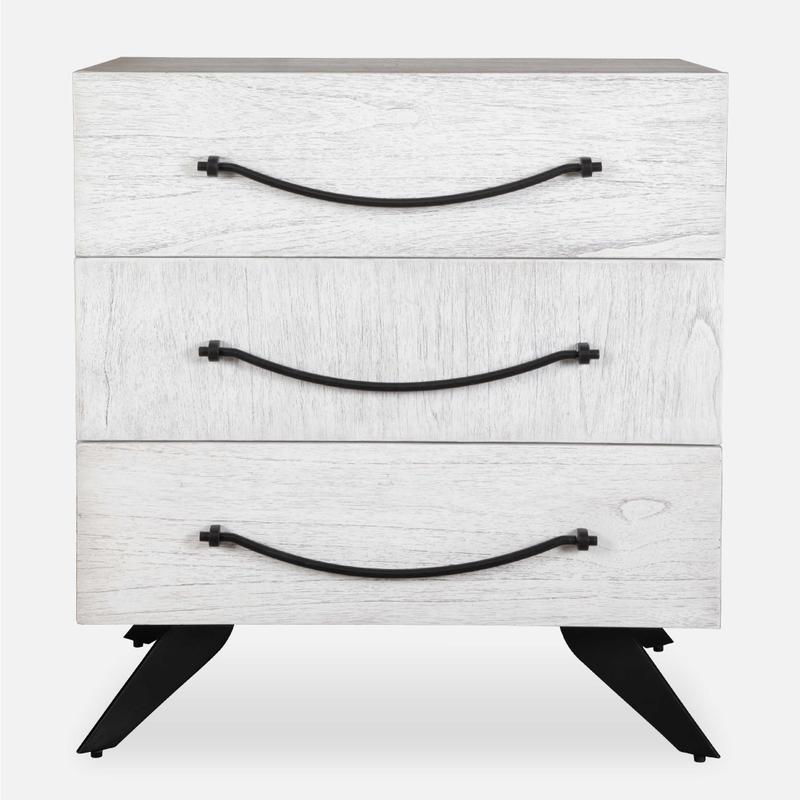 Vivi 3 Drawer Chest - durable drawer with smooth glide mechanism for daily use | Image 1 | InSTYLE Home & Rugs
