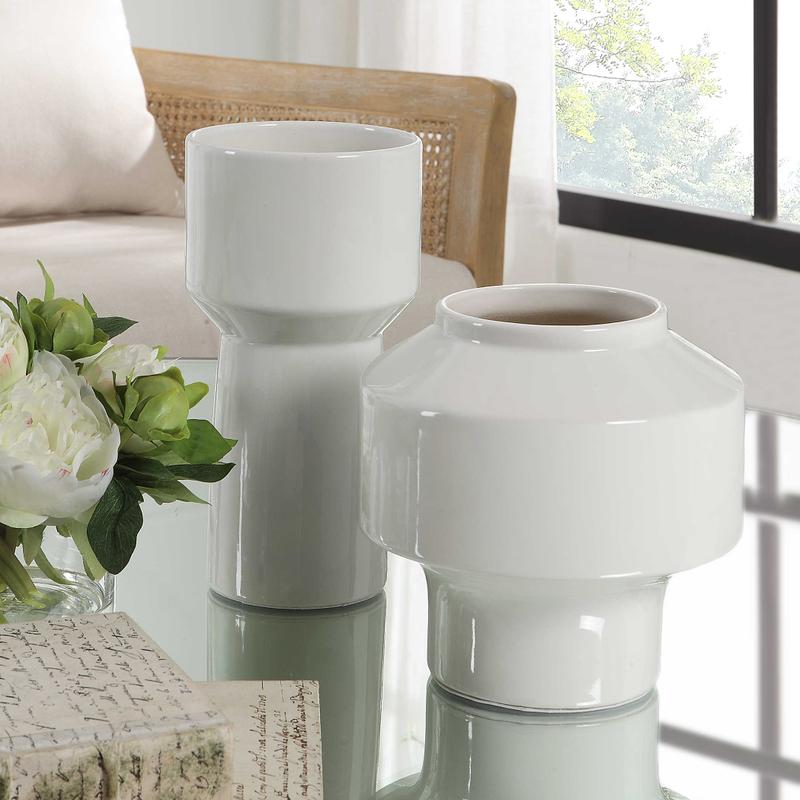 Illumina Vases, S/2 - decorative vase for enhancing your home decor with vibrant colors | Image 1 | InSTYLE Home & Rugs