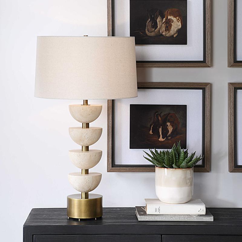 Hemisphere Table Lamp - stylish lamp for bedside tables | Image 1 | InSTYLE Home & Rugs