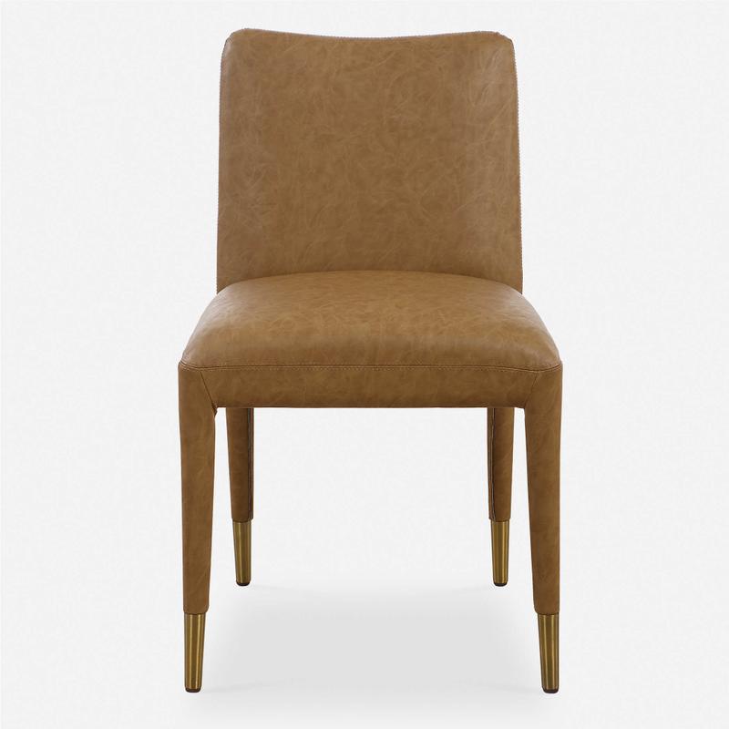 Conifer Dining Chair, Camel, 2 Per Box, Priced Each - comfortable dining experience | Image 2 | InSTYLE Home & Rugs