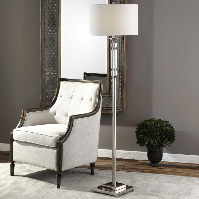Volusia Floor Lamp - versatile lighting lamps for any interior style | Image 1 | InSTYLE Home & Rugs
