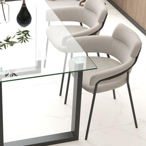 Axel Dining Chair, set of 2, - stylish chairs for any table | Image 10 | InSTYLE Home & Rugs