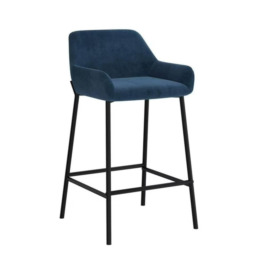 Baily Counter Stool Blue - perfect for modern counters | Image 1 | InSTYLE Home & Rugs