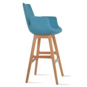 Eiffel Arm Pr-wood Counter & Bar - compact and stylish design | Image 4 | InSTYLE Home & Rugs