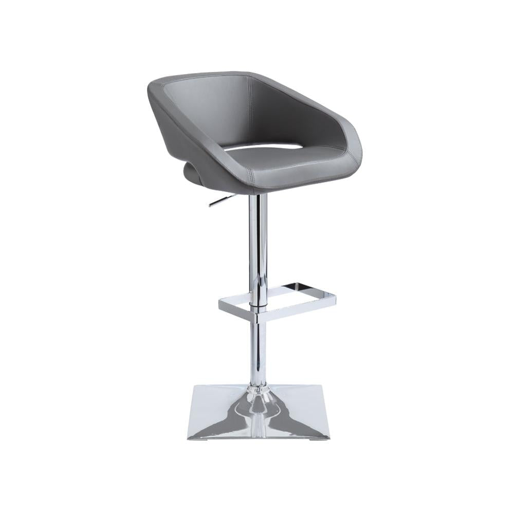 Gustavo Adjustable Stool - versatile swivel stool with adjustable seat height | Image 1 | InSTYLE Home & Rugs