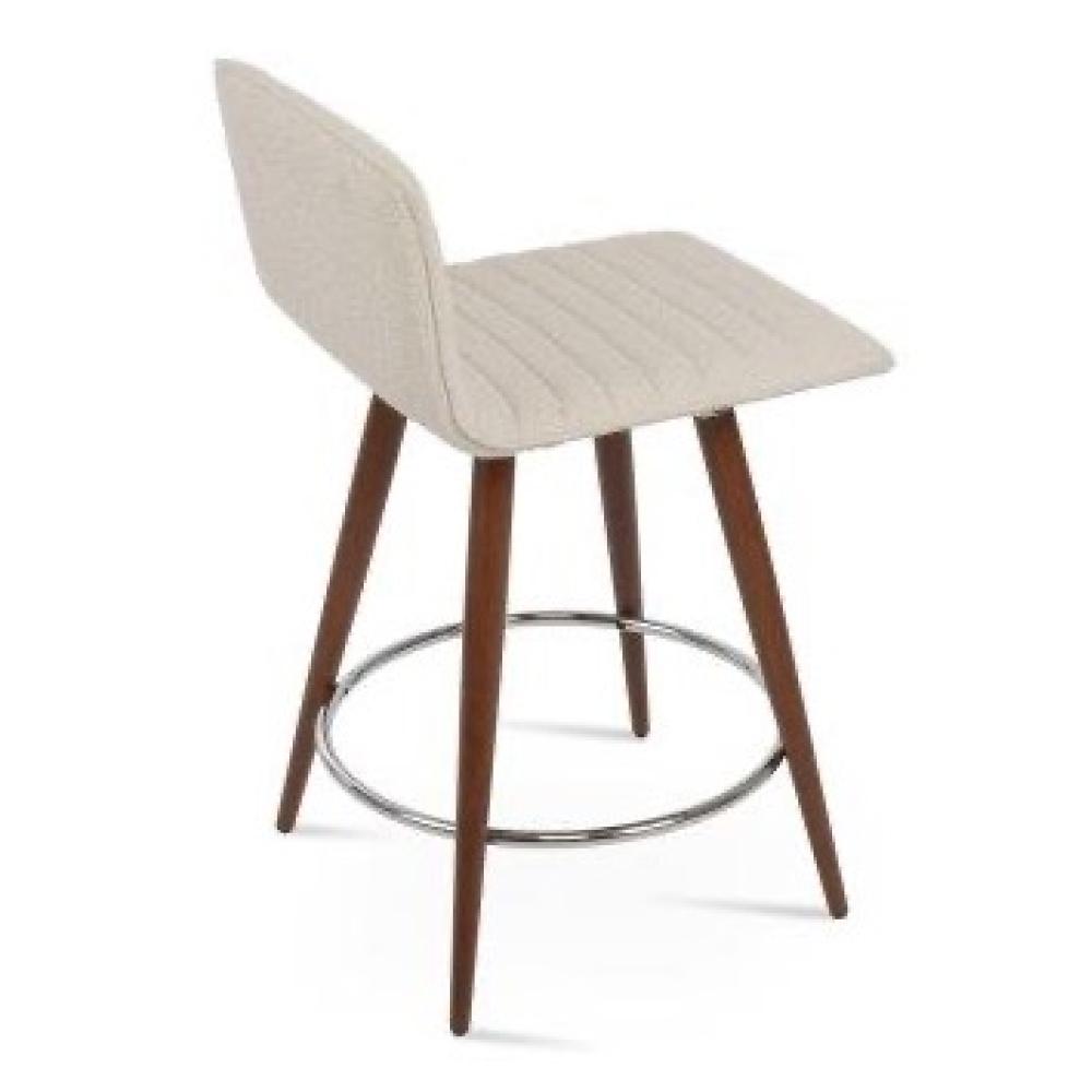 Corona Dr. Wood Full.uph. Counter & Bar - perfect for small spaces | Image 1 | InSTYLE Home & Rugs