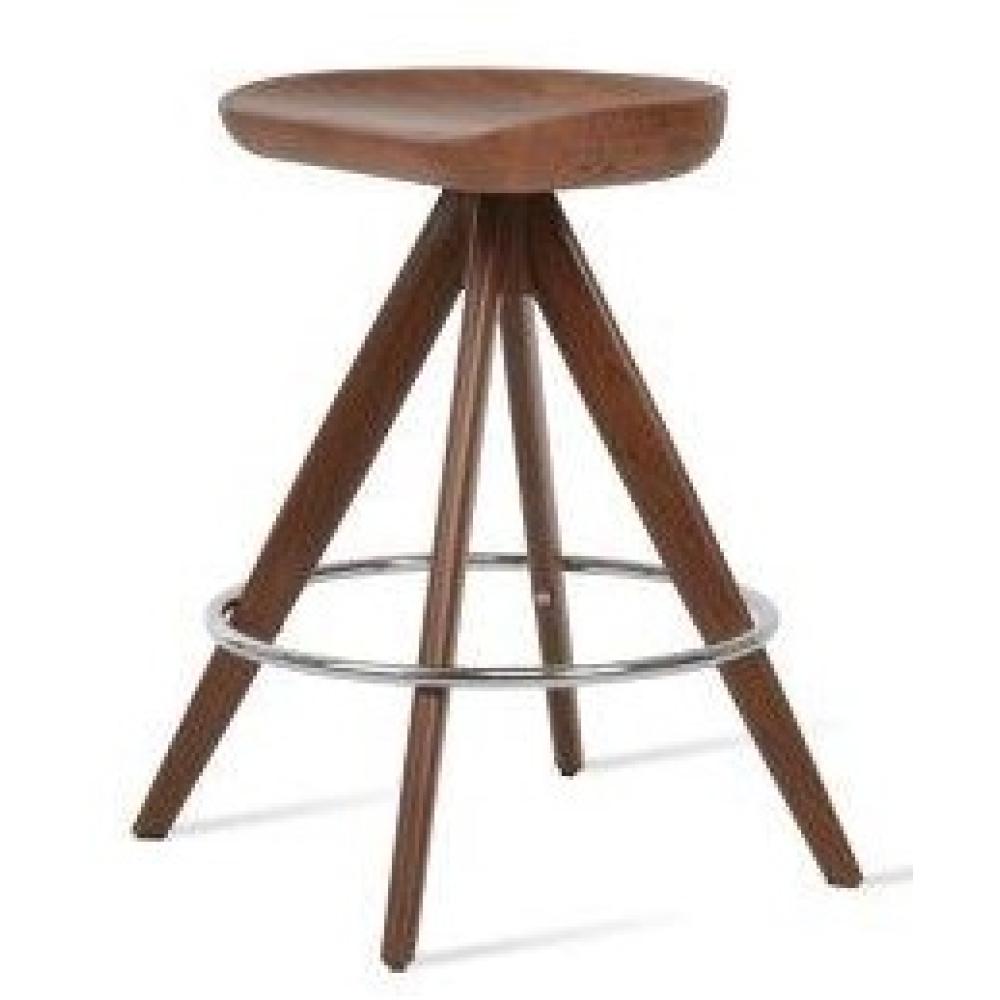 Cattelan Pyramid-mw Counter&bar Stool - perfect for small spaces | Image 1 | InSTYLE Home & Rugs