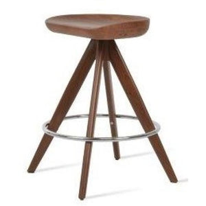 Cattelan Pyramid-mw Counter&bar Stool - perfect for small spaces | Image 1 | InSTYLE Home & Rugs